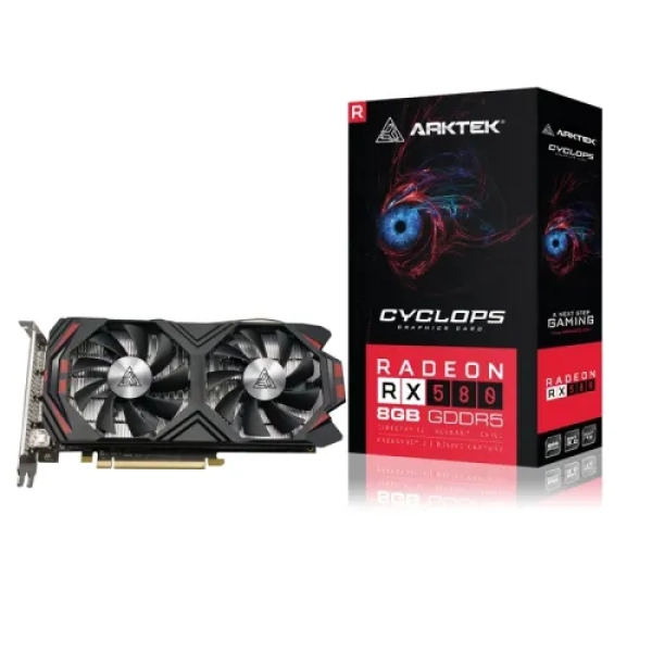 ARKTEK RX 580 8GB 256bit GDDR5 Graphics Card